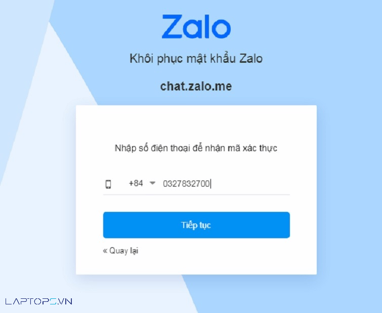 Cách xem lại mật khẩu Zalo trên máy tính