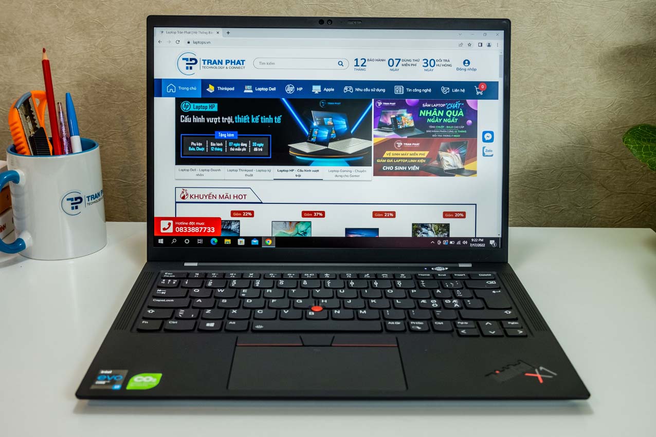 Lenovo Thinkpad X1 Carbon Gen 9 (2021), i7-1165G7 I Laptop Trần Phát