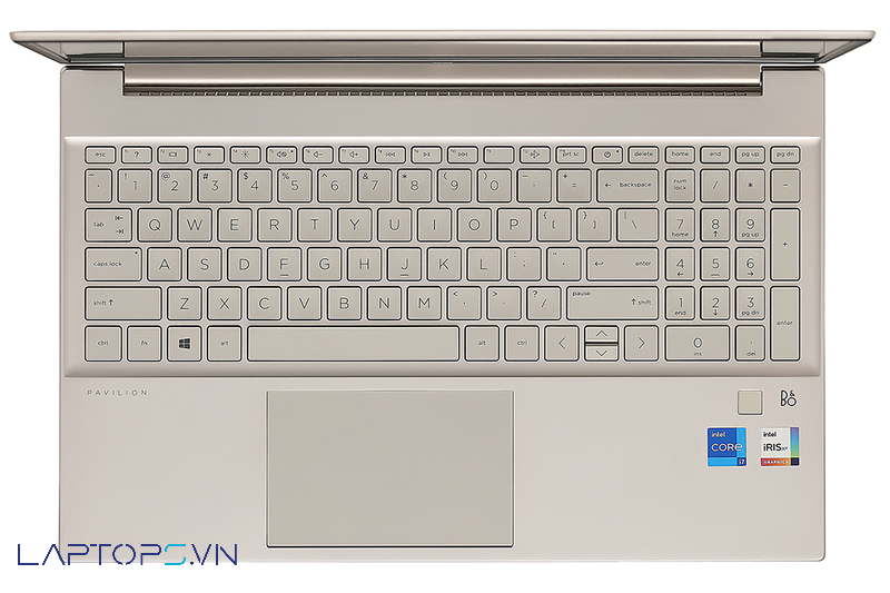 Bàn phím và touchpad của HP laptops i7