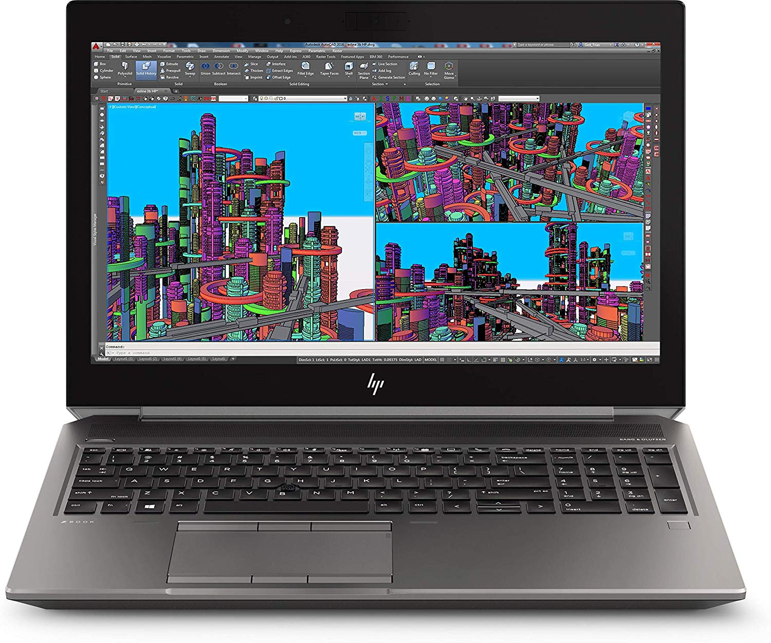Chiếc Laptop HP Zbook G5 với thiết kế kiểu cũ được ra mắt năm 2019