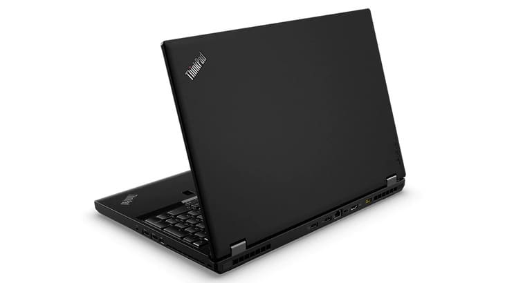 thiết kế laptop thinkpad p51 đen