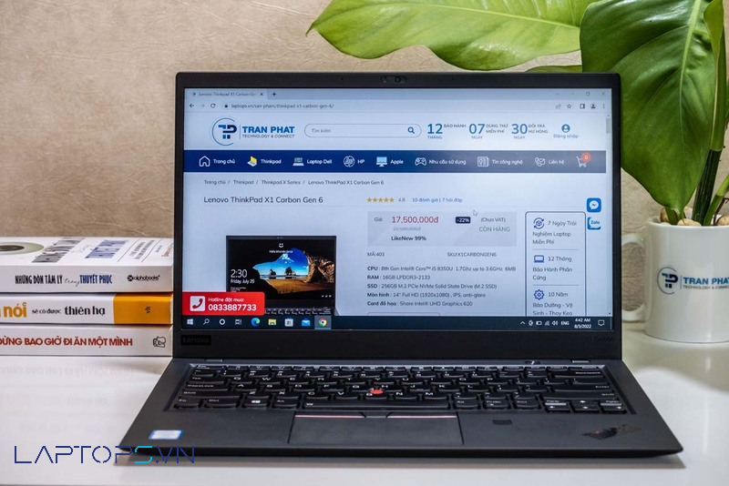 Lenovo Thinkpad X1 car bon gen 5 i7-6500u laptop trả góp không trả trước -  Laptop Trả Góp