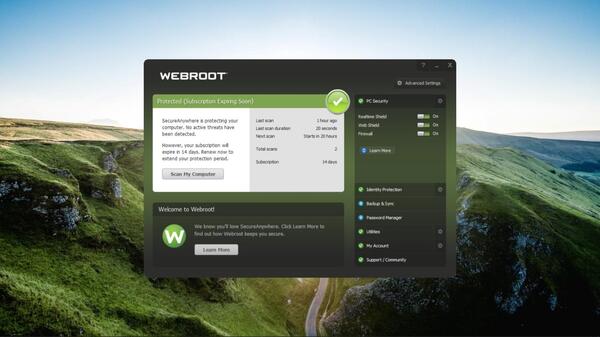 Phần mềm diệt virus Webroot SecureAnywhere AntiVirus