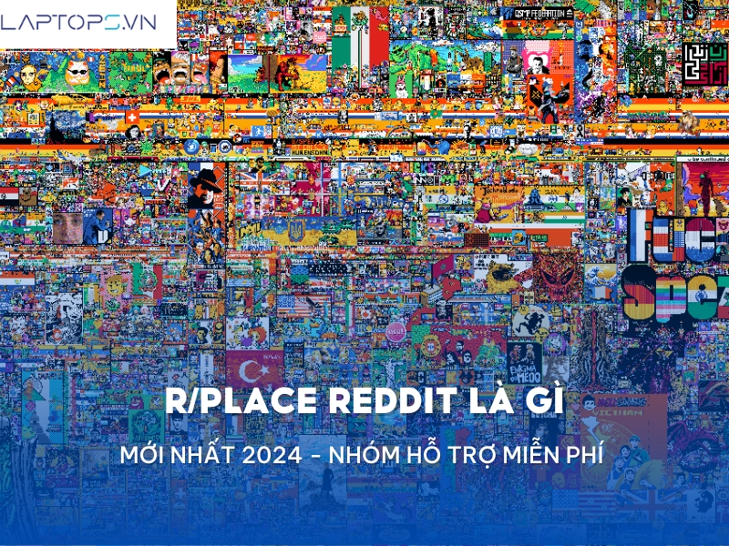 R/place Reddit là gì? Cách tham gia cùng Độ Mixi R/place vẽ ảnh