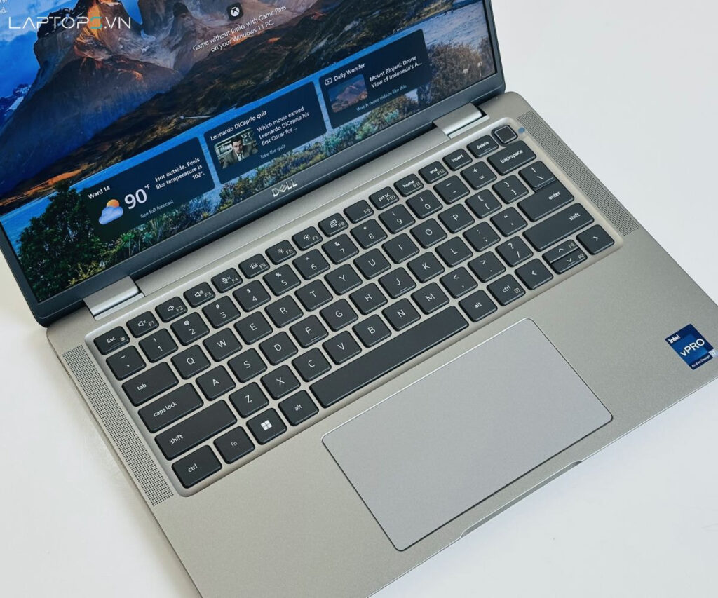 Dell Latitude 7440 14 Bàn phím và Touchpad mượt mà, gõ êm tay