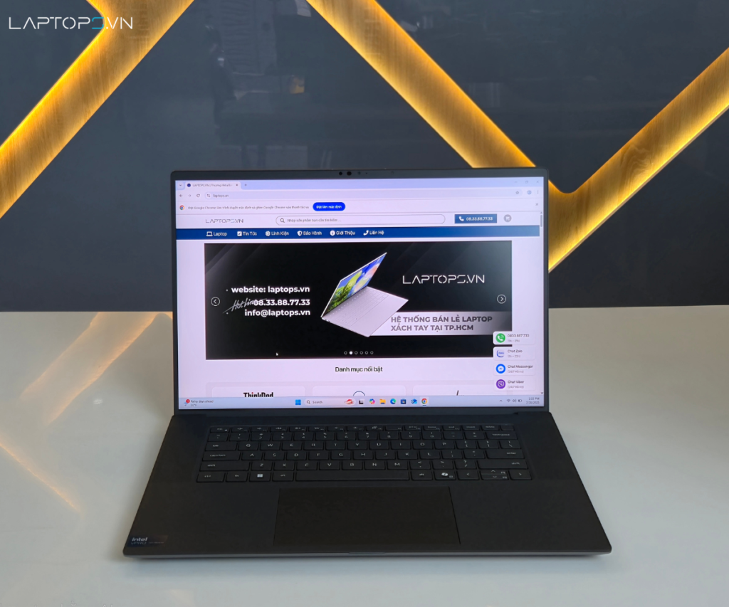 Dell Precision 5680 11 Giới thiệu Dell Precision 5680: Máy Trạm Di Động Nhỏ Gọn, Sức Mạnh Phi Thường