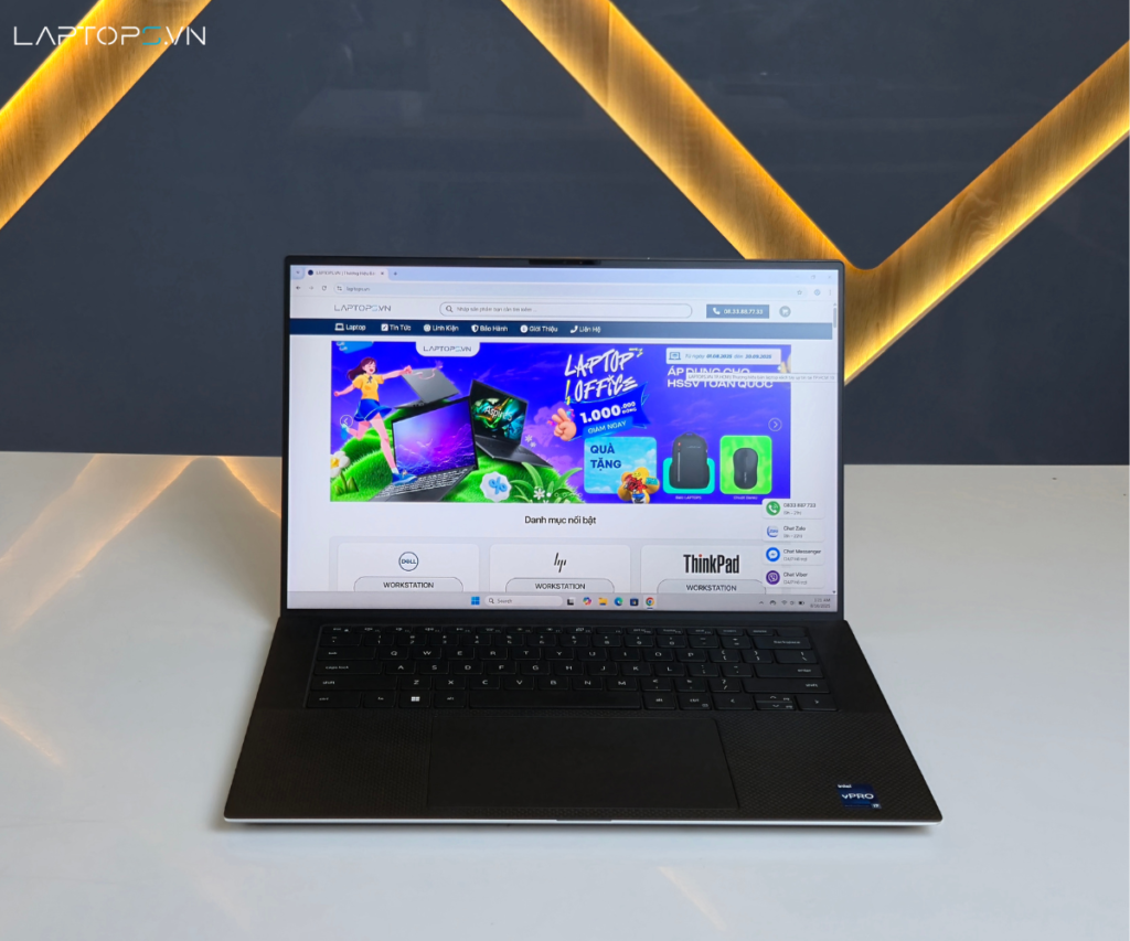 Dell XPS 15 9530 12 Thiết kế sang trọng, hiện đại: Khẳng định đẳng cấp