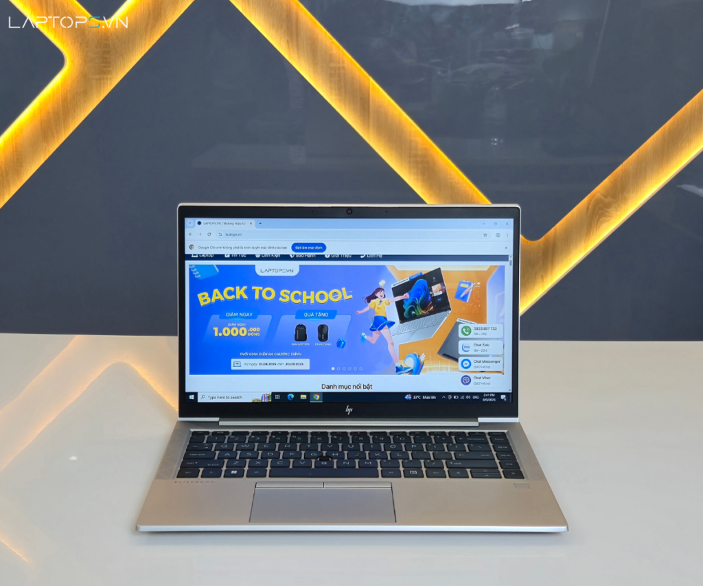 HP Elitebook 840 G8 11 Thiết kế HP EliteBook 840 G8 thanh lịch đạt độ bền chuẩn quân đội