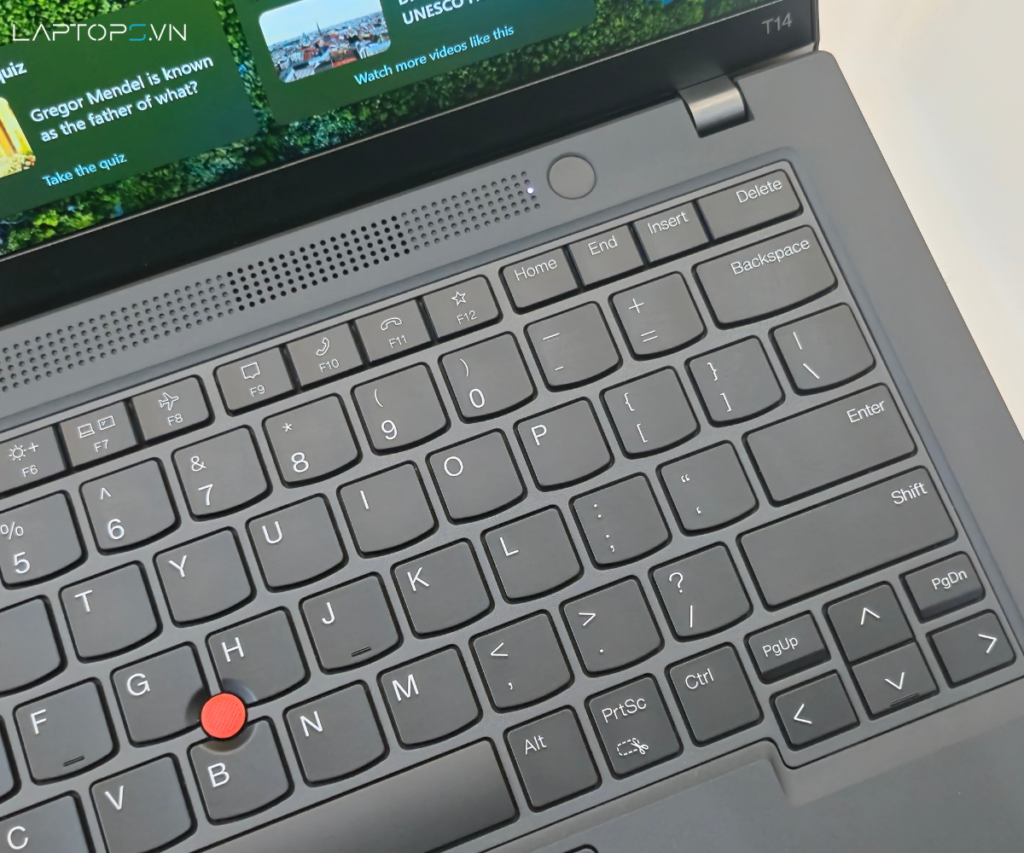 Lenovo Thinkpad T14 Gen 3 18 Bàn phím & touchpad của Lenovo ThinkPad T14 Gen 3