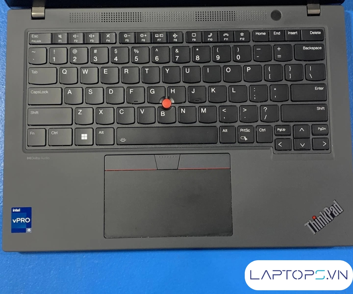 Lenovo ThinkPad T14 Gen 4 12 Bàn phím và touchpad thiết kế tối ưu, thao tác chính xác, gõ êm ái