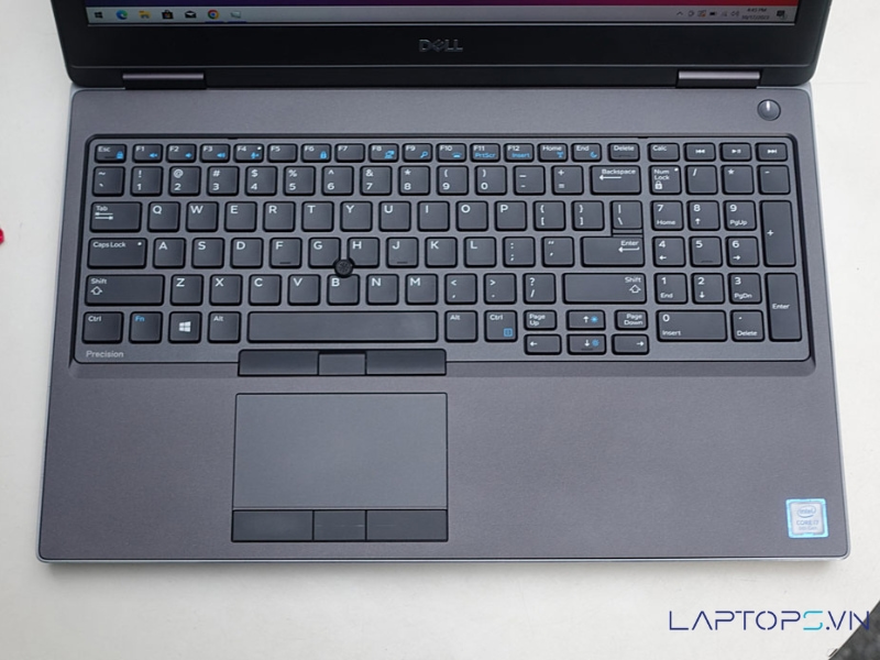 Dell Precision 7540 14 ban phim touchpad dell precision 7540