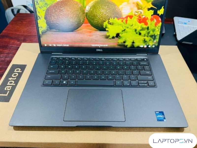 Dell Latitude 7530 19 ban phim va touchpad Dell Latitude 7530