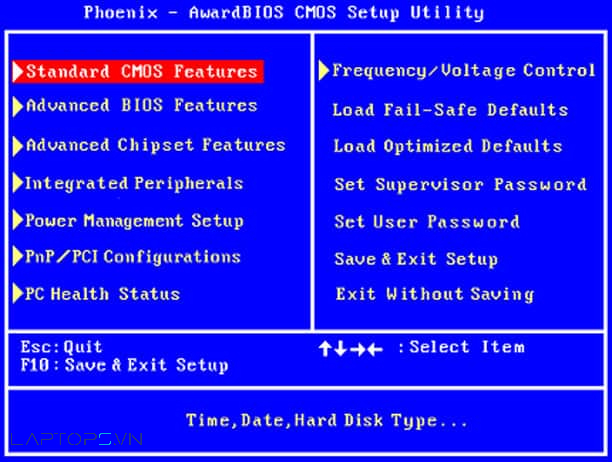 Cập nhật BIOS