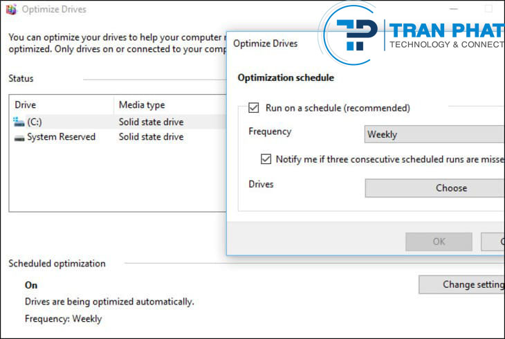 Cách kiểm tra Windows Retrim theo lịch trình đơn giản