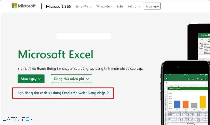 Cách tải Excel, download Microsoft Excel