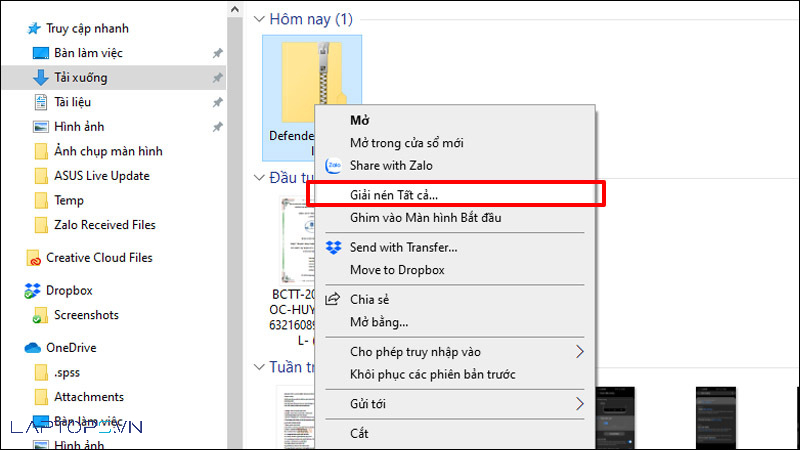 Cách tắt/bật Windows Defender win 10