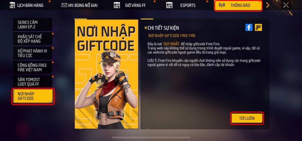 Code Free Fire Mới Nhất