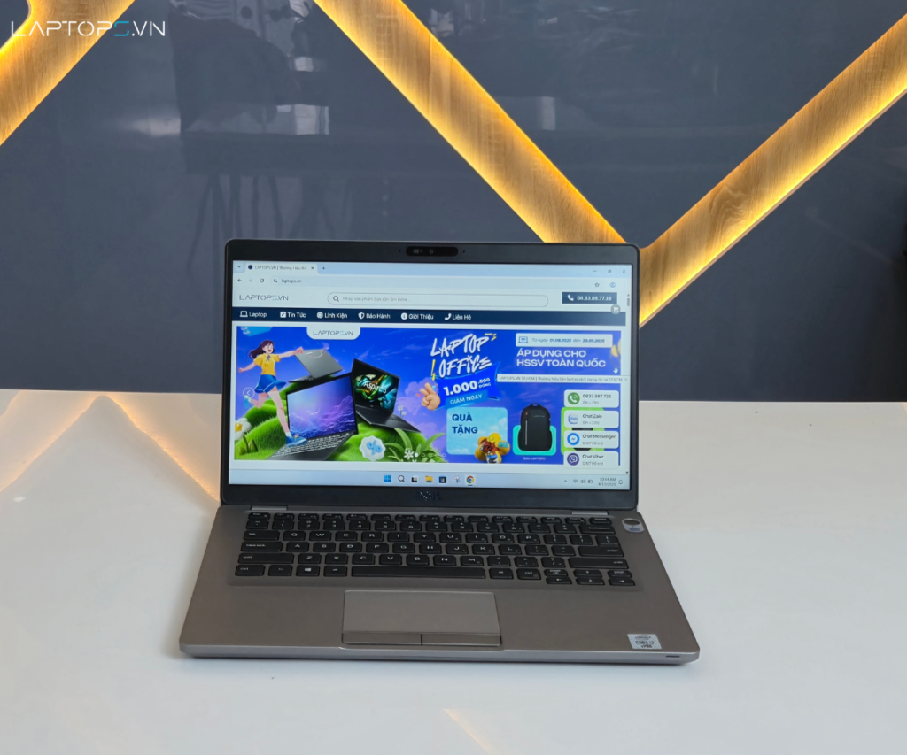 Dell Latitude 5410 12 Thiết kế Dell Latitude 5410 tối giản, bền chắc, đậm chất doanh nghiệp