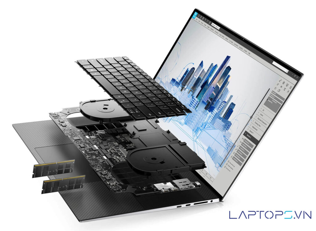 Dell Precision 5760 32 Âm Thanh & Camera Tối Ưu Cho Giải Trí & Hội Họp