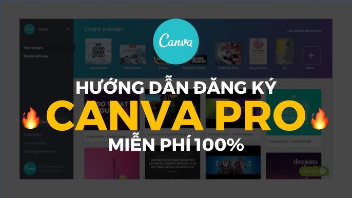 Tài Khoản Canva Pro Miễn Phí 2024