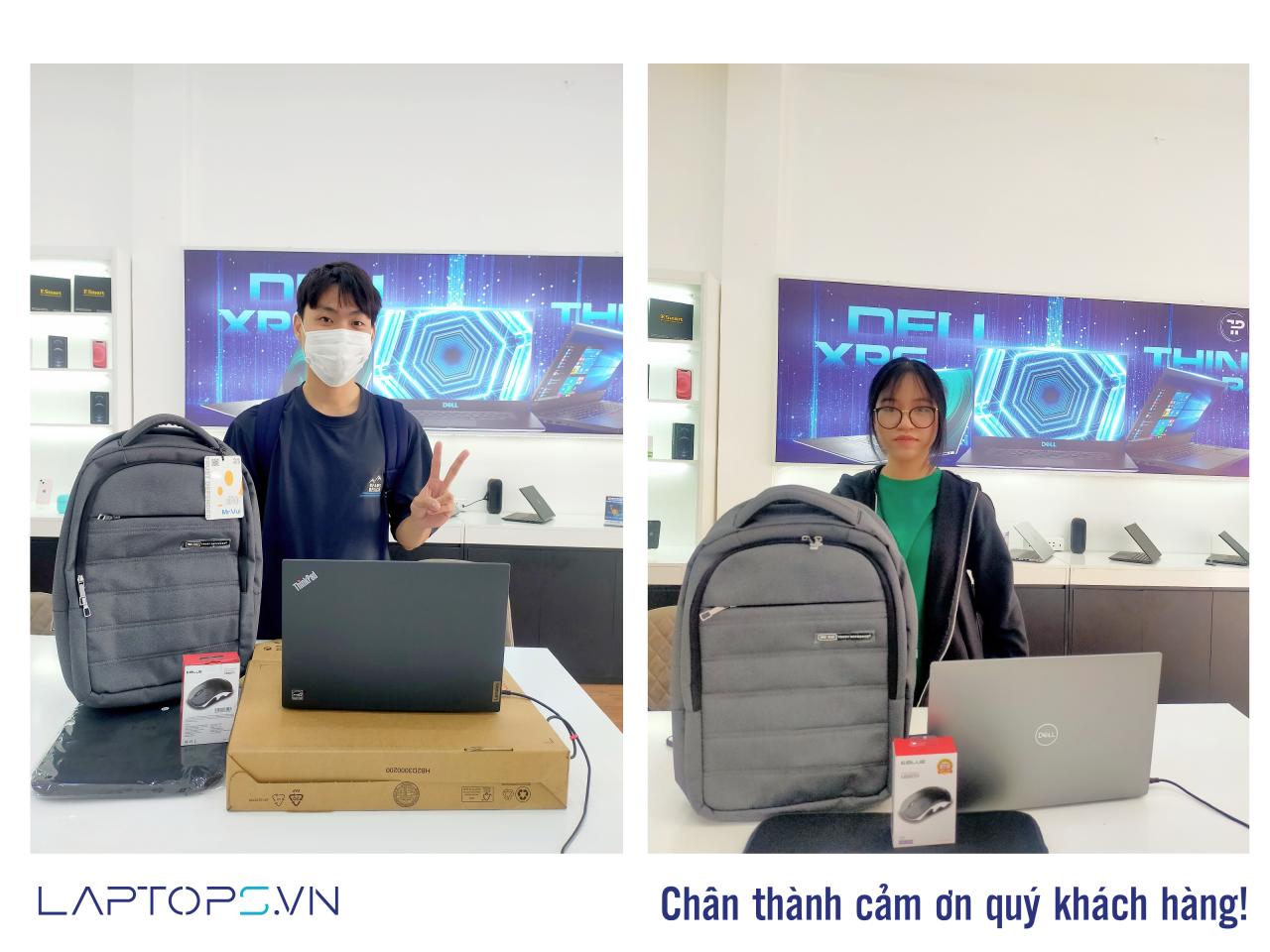 Khách hàng mua hàng tại Laptops.vn