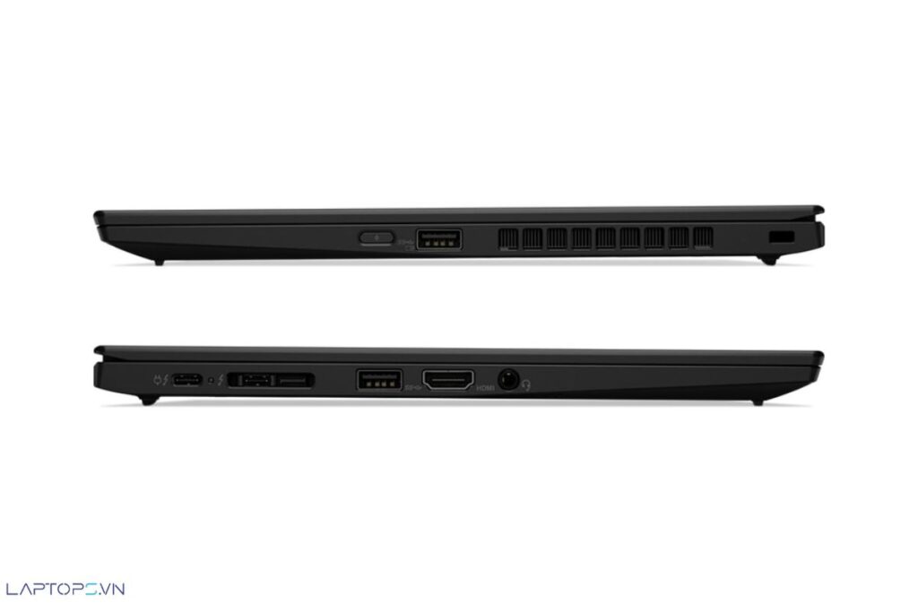 ThinkPad X1 Carbon Gen 7 được trang bị một loạt cổng kết nối đa dạng