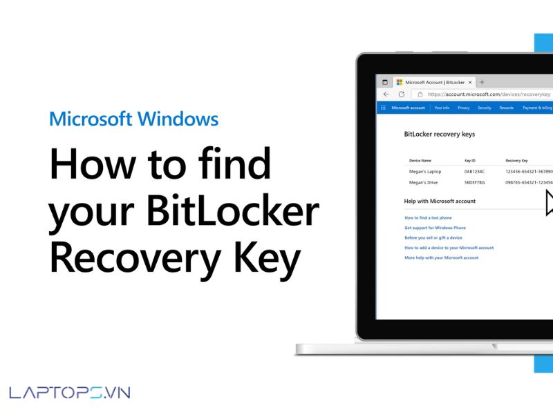 mẹo khôi phục BitLocker