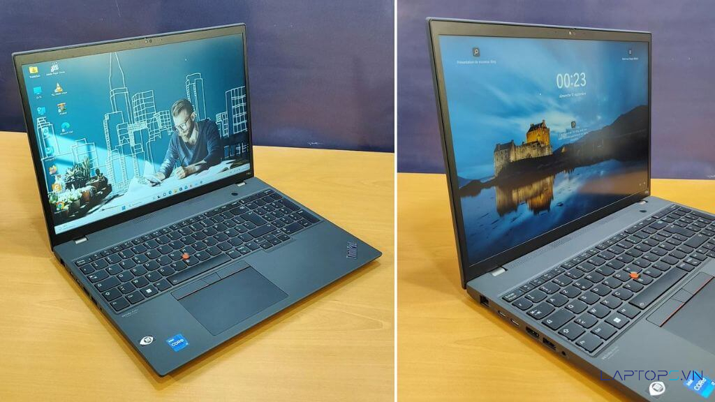 Lenovo ThinkPad P16s Gen 1 23 Thiết Kế Gọn Nhẹ