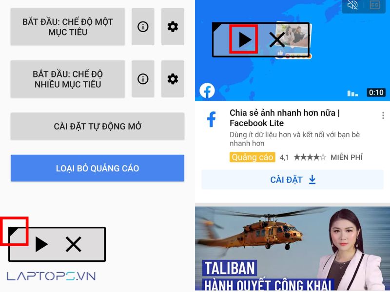 Hướng dẫn cách tải và sử dụng Auto Click Android