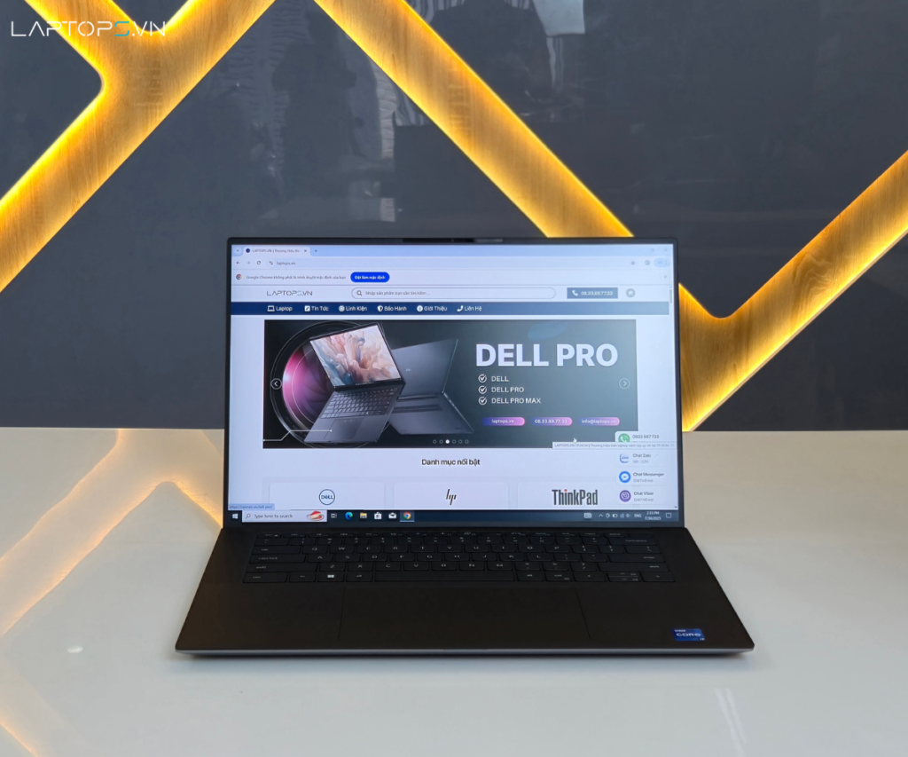 Dell Precision 5560 11 Thiết kế dell precision 5560 đẳng cấp, chất lượng