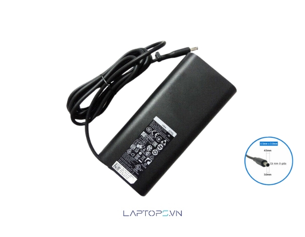 Sạc Laptop Dell 130W Oval Kim Nhỏ