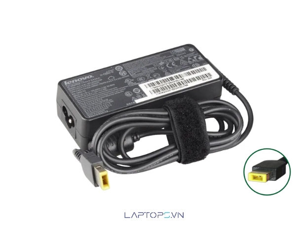 Sạc Laptop Lenovo 65W chân vuông USB