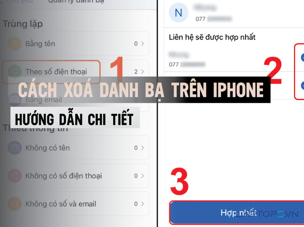 Cách Xoá Danh Bạ Trên iPhone Hướng Dẫn Chi Tiết