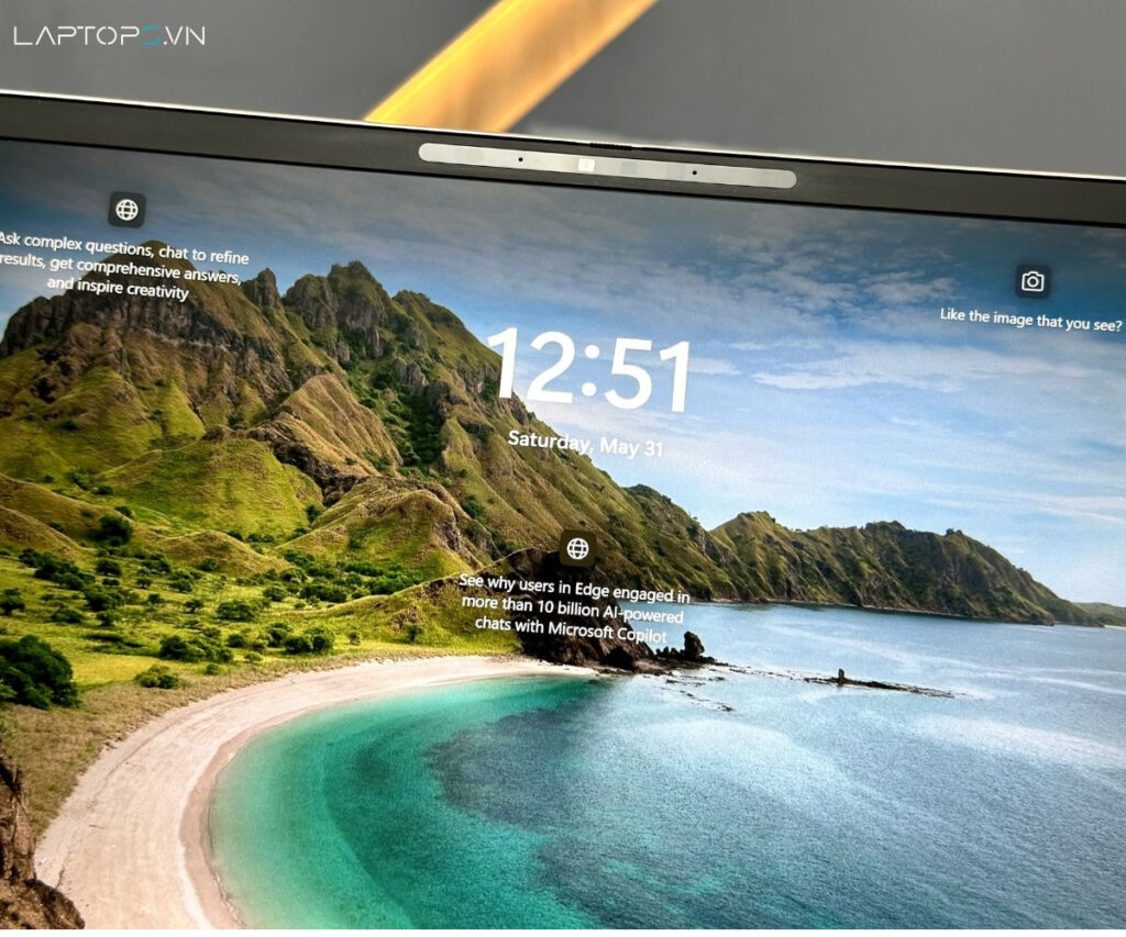 HP Elitebook 840 G10 15 Màn hình sắc nét và âm thanh sống động