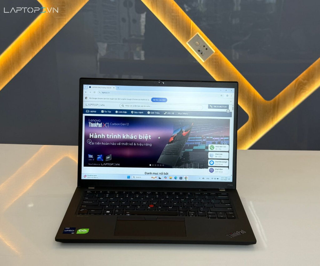 Lenovo Thinkpad P1 Gen 3 11 Thiết kế đẳng cấp chuẩn Mobile Workstation
