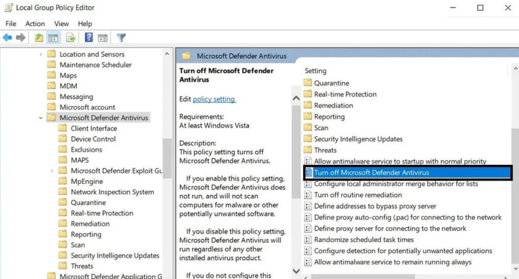Windows Defender là gì? Cách bật/tắt như thế nào? 27 tin tuc be55