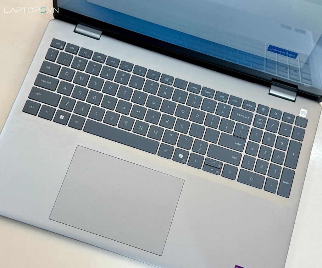 Dell 16 Plus 2-in-1 DB06250 16 inch (2025) 22 Bàn phím & Touchpad tiện lợi: Tối ưu năng suất làm việc