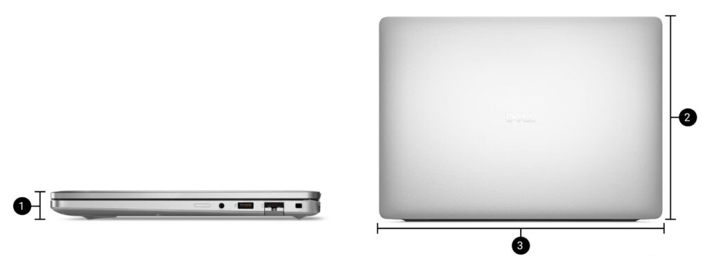 Dell Pro 14 Plus PB14255 14 inch (2025) 11 Dell Pro 14 Plus PB14255 kich thuoc gon nhe