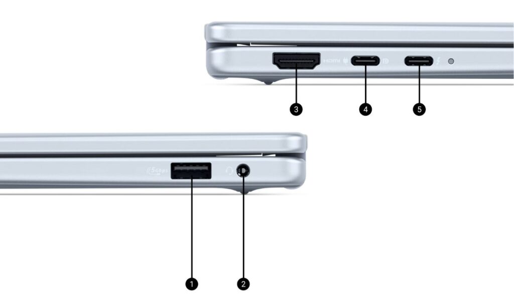 Dell 16 Plus 2-in-1 DB06250 16 inch (2025) 15 Kết nối đa dạng, không dây tốc độ cao: Tối ưu mọi tương tác