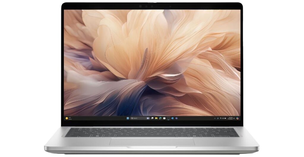 Dell Pro 14 Plus 2-in-1 PB14250 14 inch (2025) 16 Màn hình sắc nét, chất lượng hình ảnh tuyệt vời: Không gian sáng tạo sống động