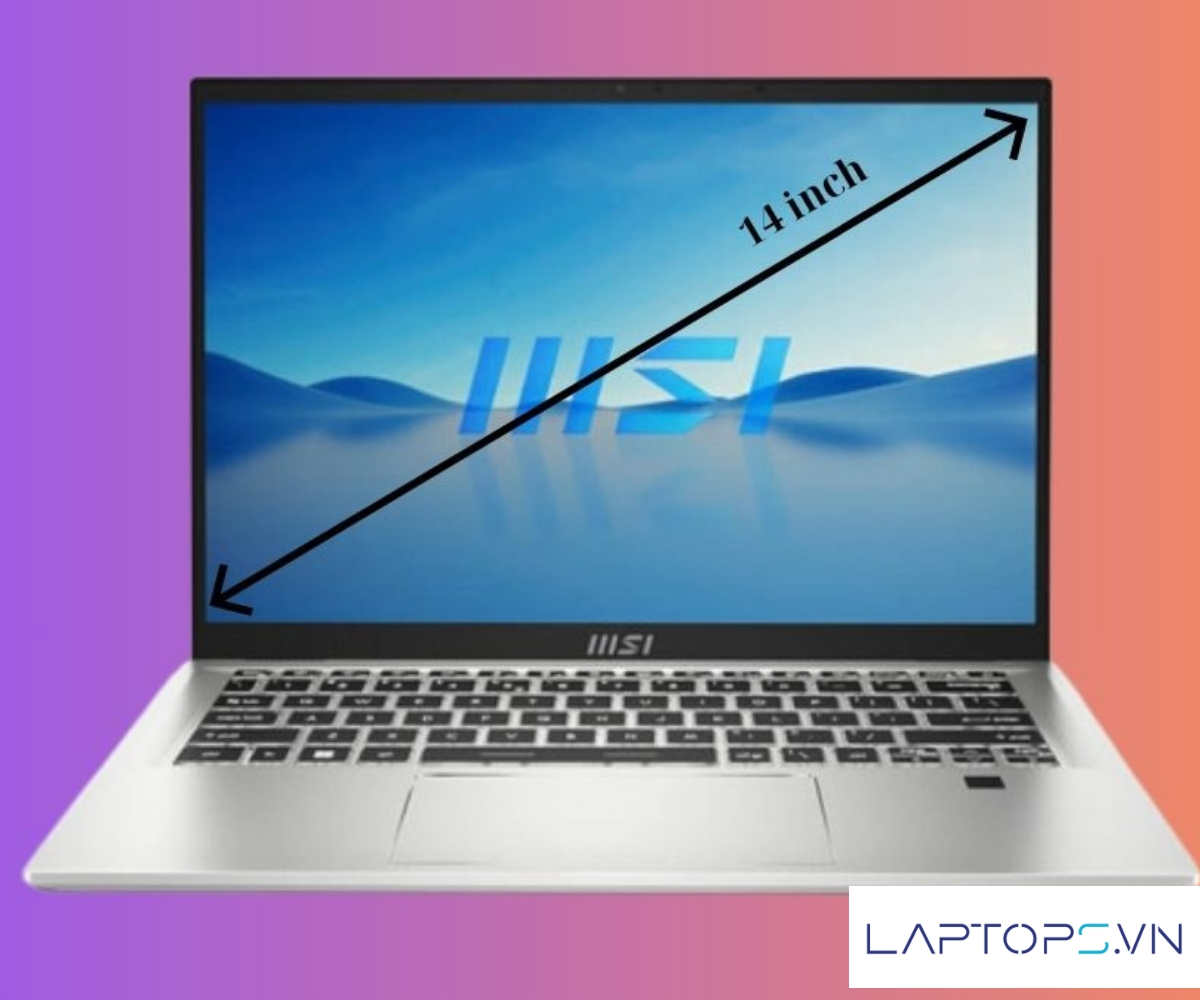 Kích thước laptop 14 inch dài rộng bao nhiêu cm? Nên mua mẫu nào? 15 Kích thước laptop 14 inch: dài 34 cm, rộng 23 cm gọn nhẹ