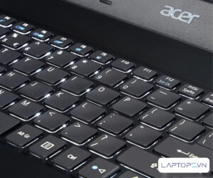 Đèn bàn phím là tính năng phổ biến trên các dòng laptop Acer