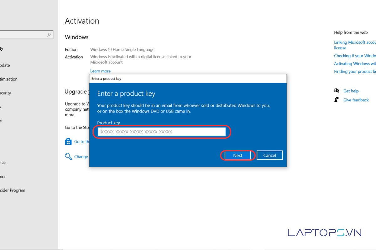 Tổng Hợp Cách Active Win 10 Vĩnh Viễn, Dễ Dàng Nhất 15 Nhập key kích hoạt Windows