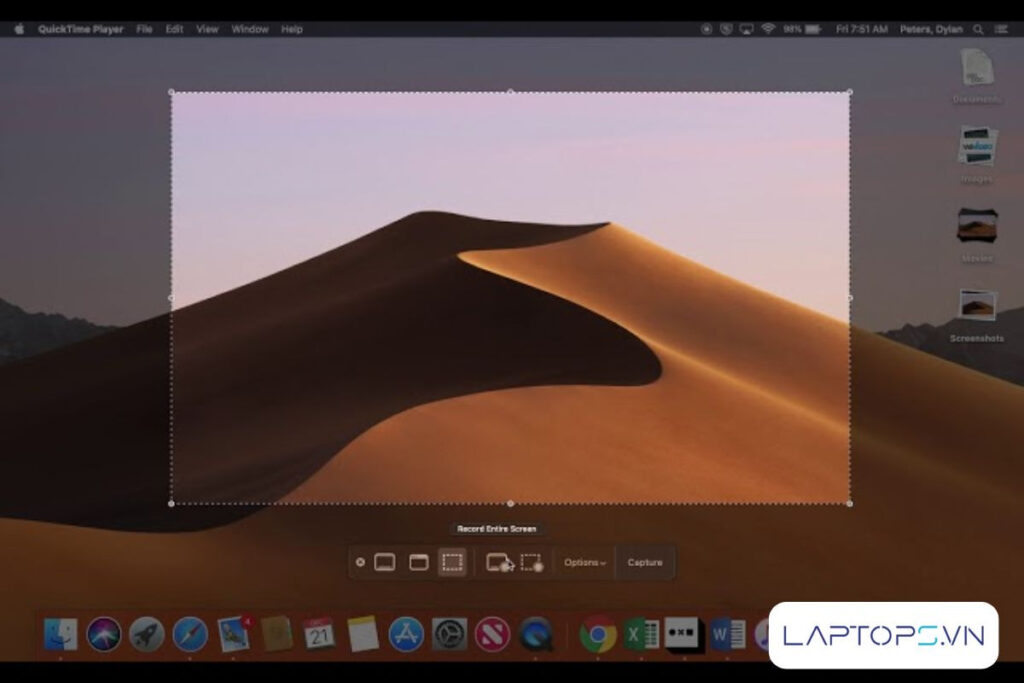 7+ Cách Chụp Màn Hình Máy Tính Macbook Air/Pro 1 Tùy chọn chụp ảnh màn hình máy tính Macbook