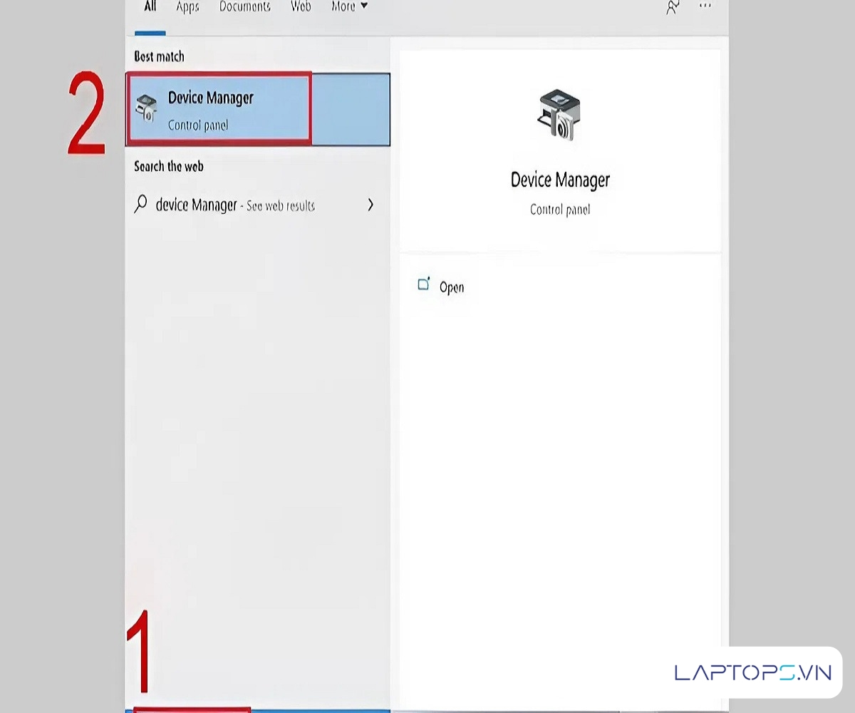 Touchpad là gì? Chức năng và cách bật tắt touchpad laptop 25 Vào Start và chọn Device Manager