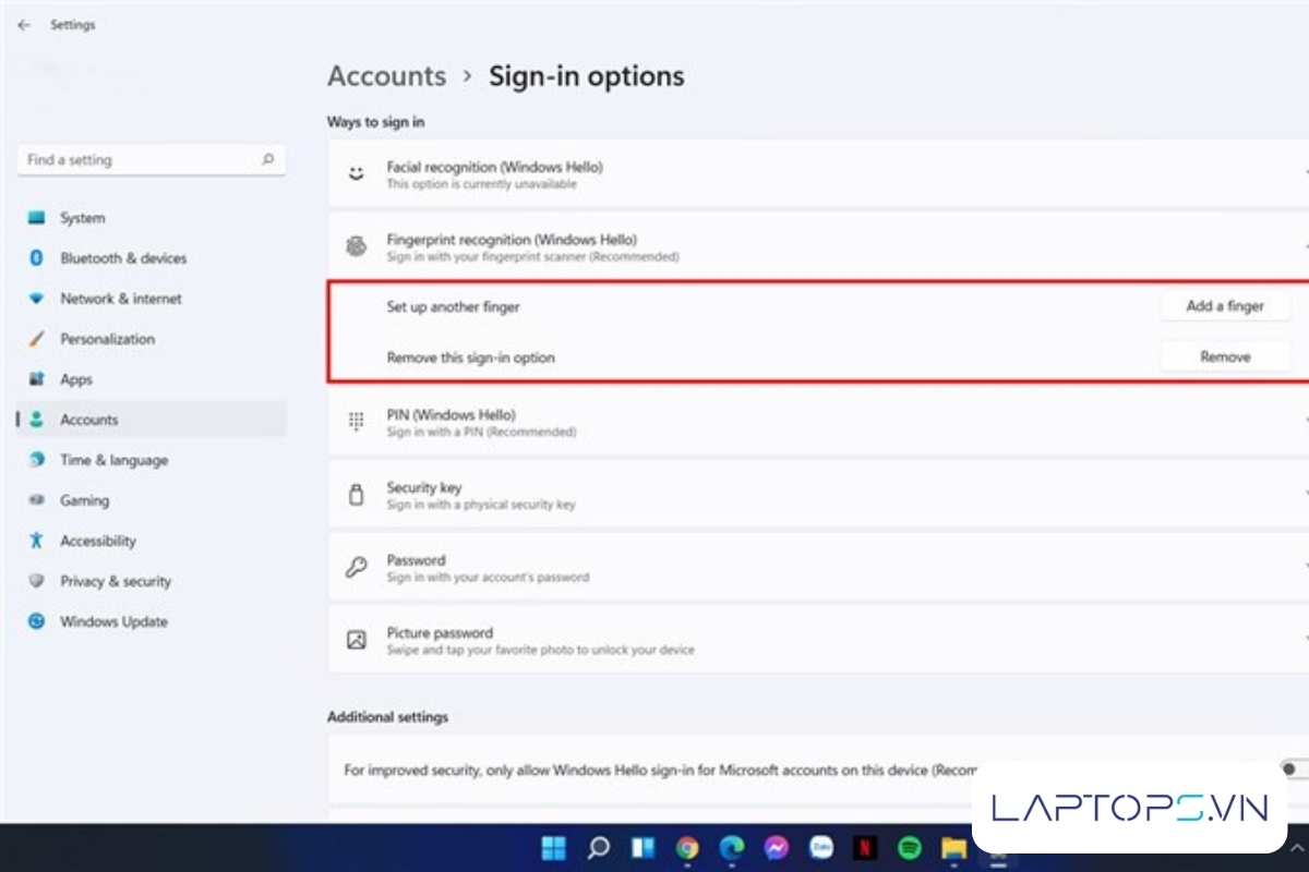 Hướng dẫn cài vân tay cho laptop windows 10 & 11 nhanh & bảo mật 25 cach cai van tay cho laptop windows 11 10 6