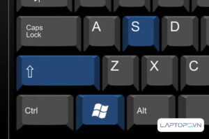 Cách chụp màn hình máy tính Win 10 theo khu vực