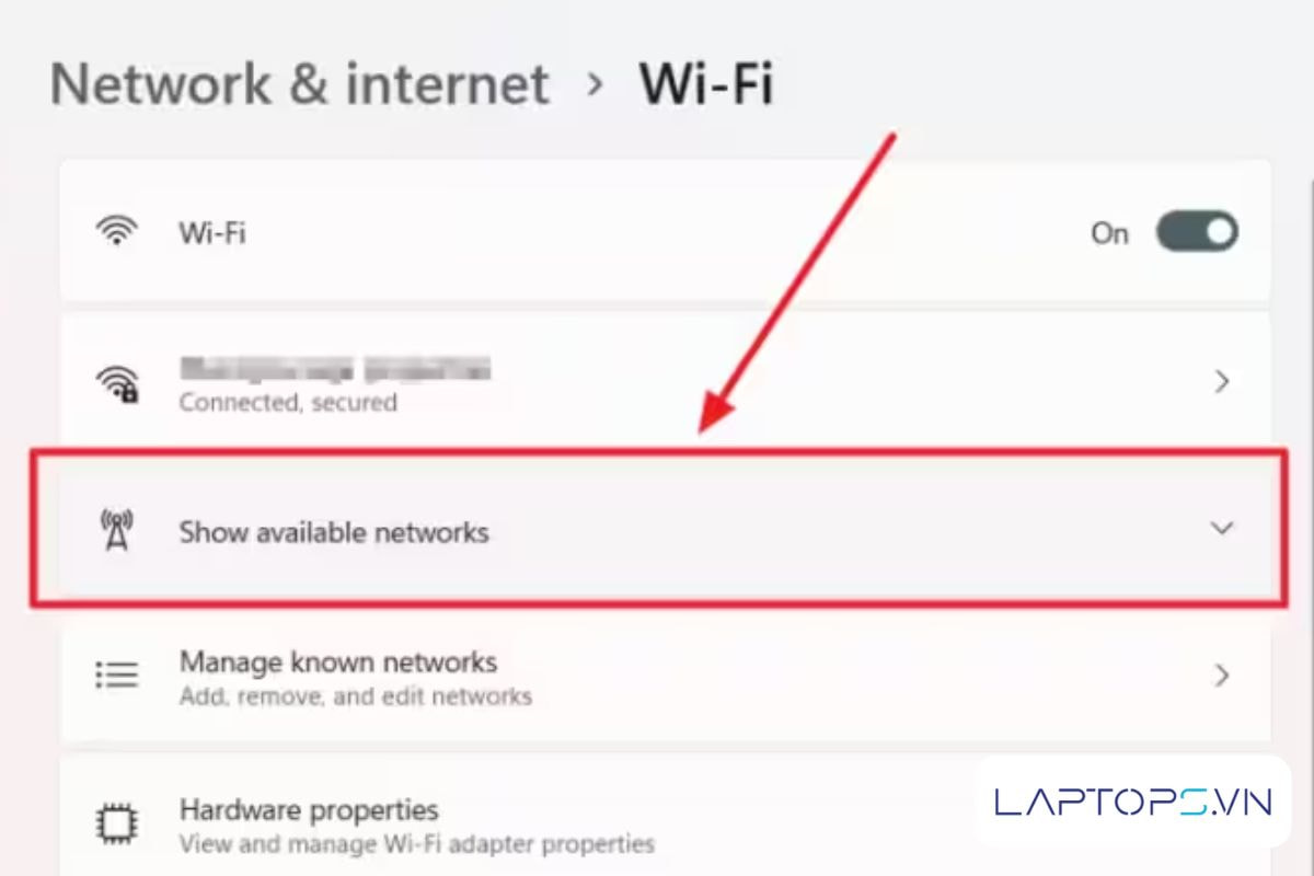 5 Cách Kết Nối WiFi Cho Laptop Đơn Giản và Các Lỗi Hay Gặp 19 Kết nối WiFi cho laptop qua cài đặt
