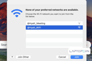 Cách kết nối WiFi cho laptop Mac