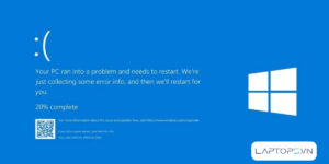 may tinh bi man hinh xanh khong vao duoc win 10